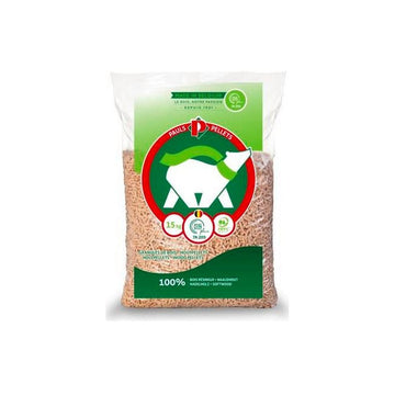 Halvpall med PAULS Pellets 35 sekker - 525 kg