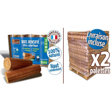TETTHET TRE AV WOODSTOCK – 2 PALLER